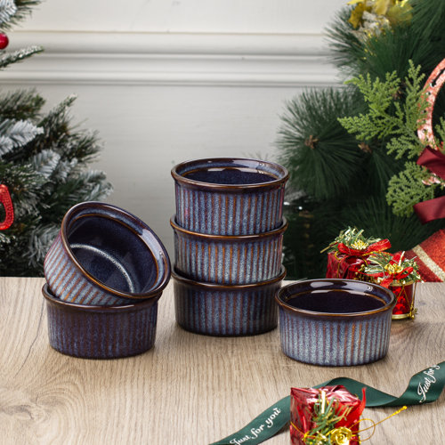 Vancasso Capri Stoneware Round Ramekin Bowls & Reviews Wayfair